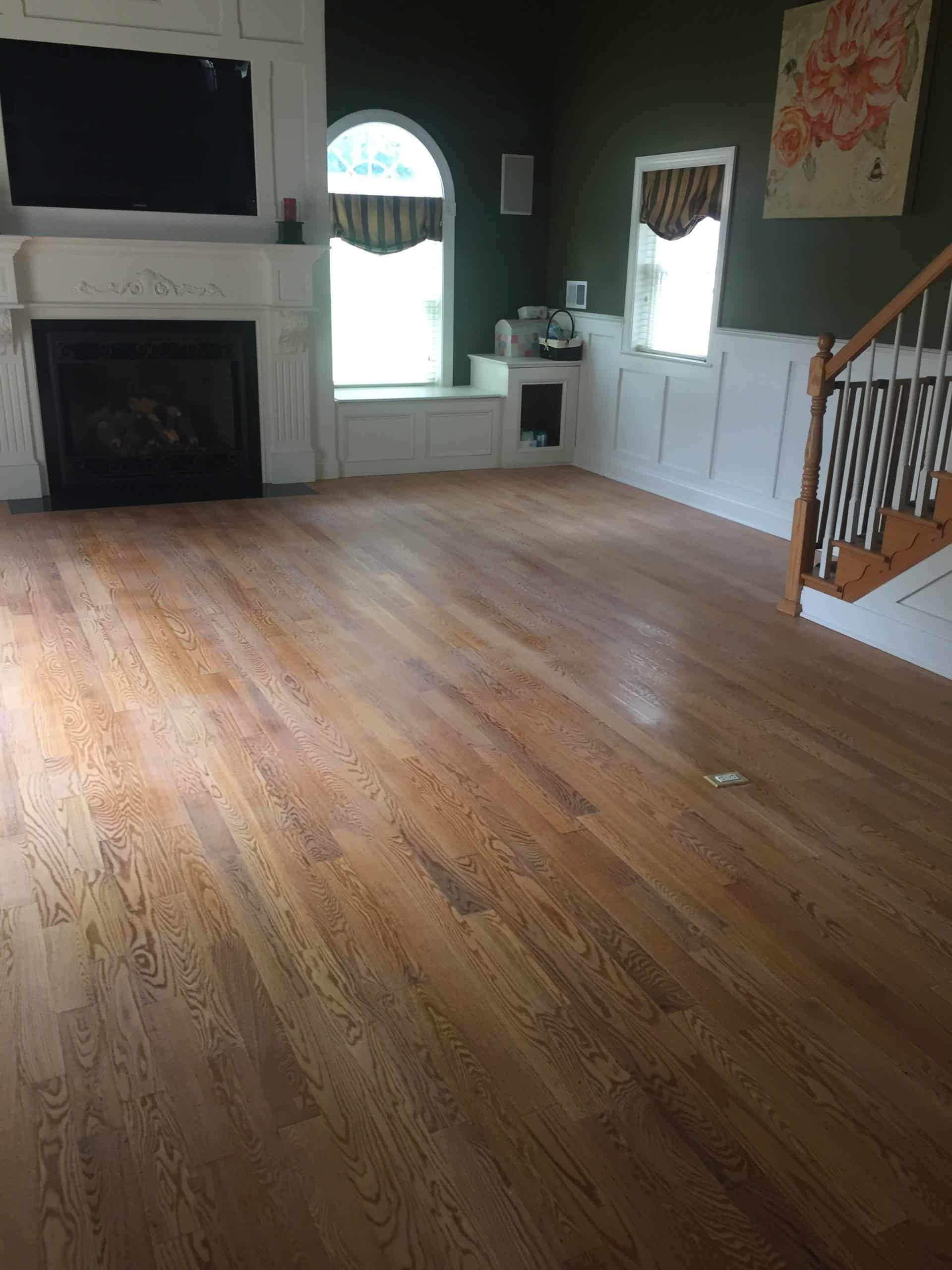 Gallery 1 unpolished hardwood flooring
